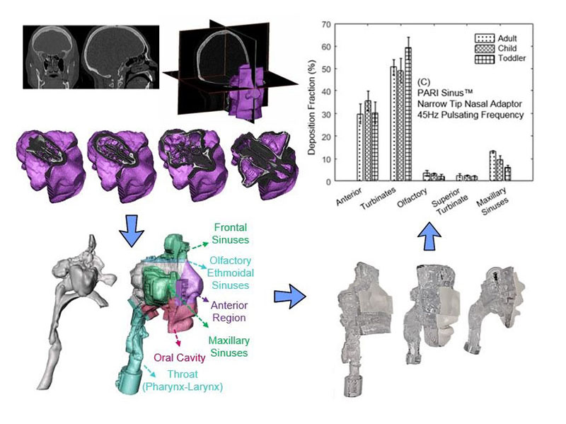 Respiratory Aerosol Research and Educational Lab CT Scan Graphic