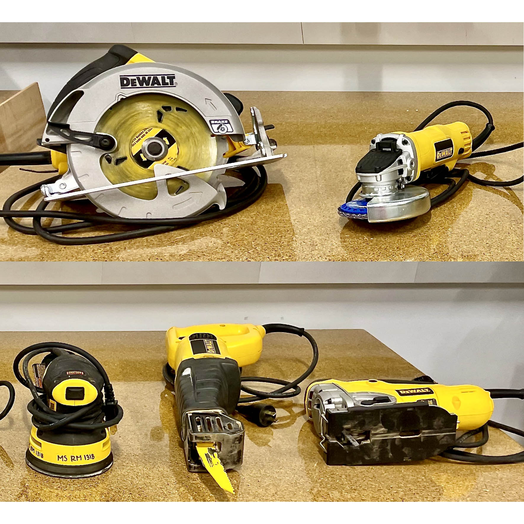 Various Handheld Power Tools